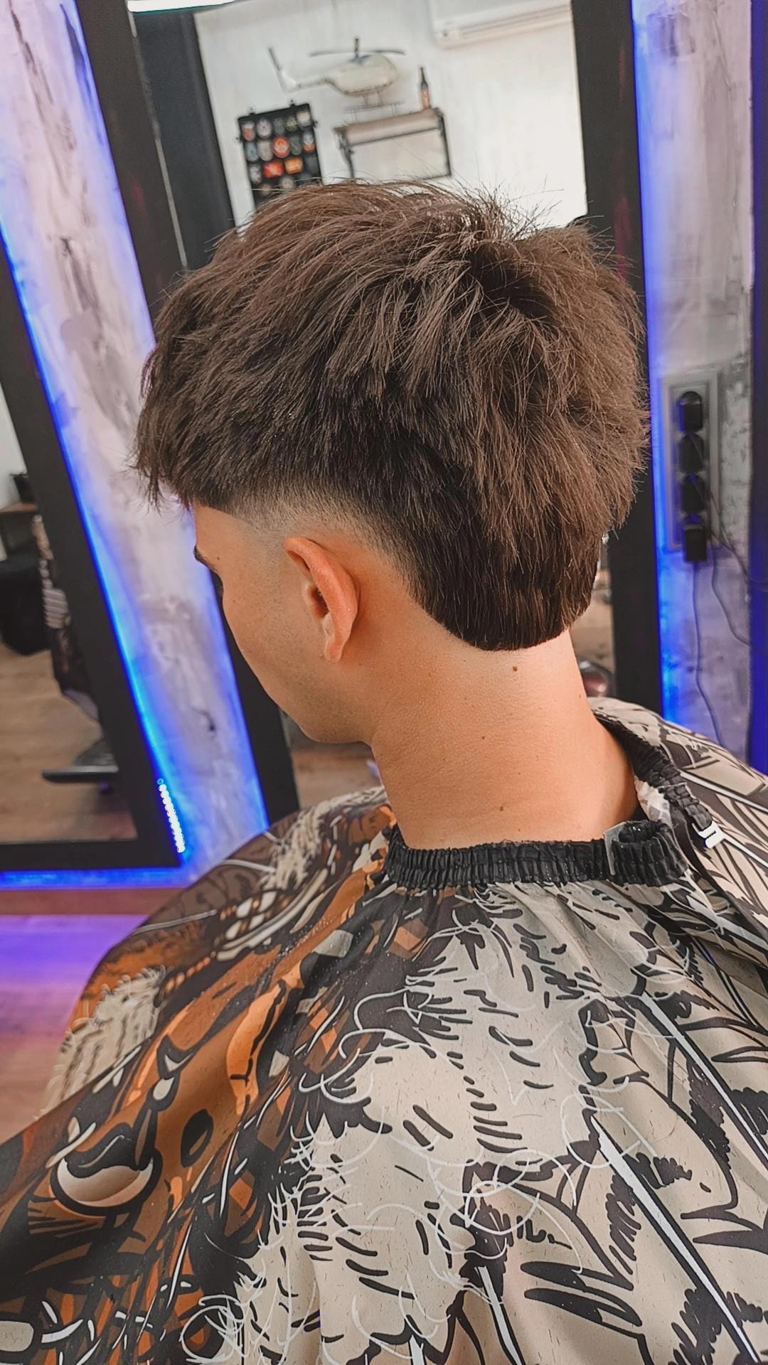 Corte de pelo con textura, Barbería Nieto Illescas