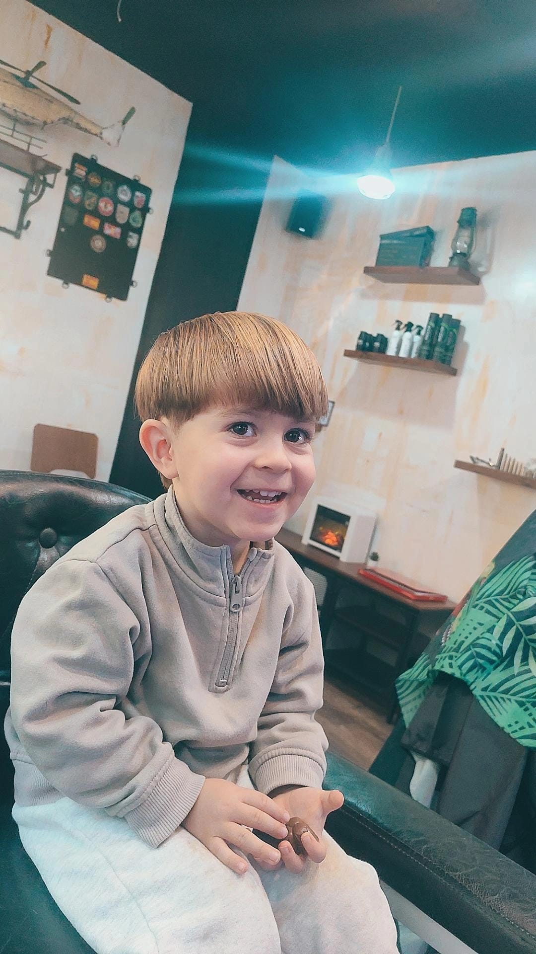 Corte infantil, Barbería Nieto Illescas